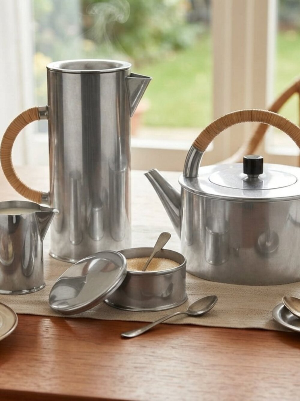 Royal Selangor Pewter Tea & Coffee Set by Erik Magnussen – 5 Pieces